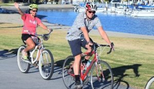 Chasing away the winter blues by visiting a warm weather bike destination.