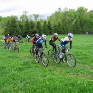 A great September bicycle event is watching the MN High School Cycling Leaguge having fun at Mount Kato.