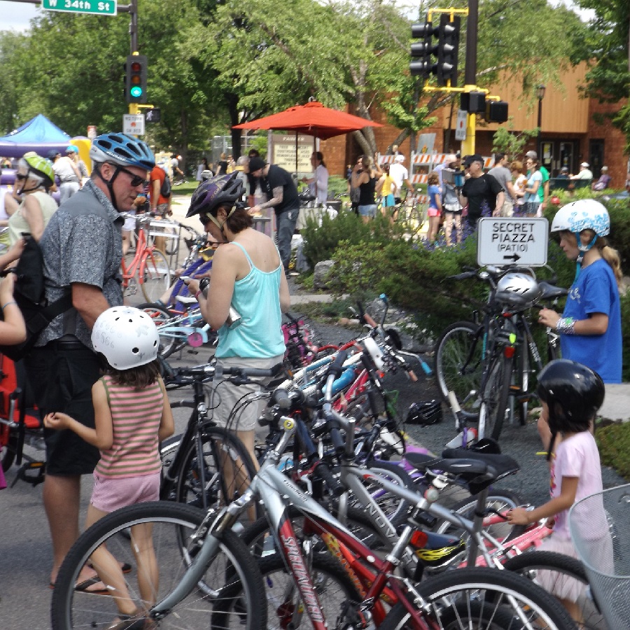 Bike 'Open Streets' Minneapolis the energy was amazing