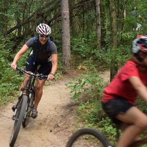 The Paul Bunyan trail in the Brainard Lakes Area is a fun trail for the family