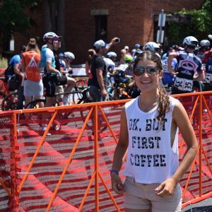 Coffee comes first, as the K'ul Chocolate Team states here. Picture taken at the 2016 North Star Bicycle Festival, in Stillwater.
