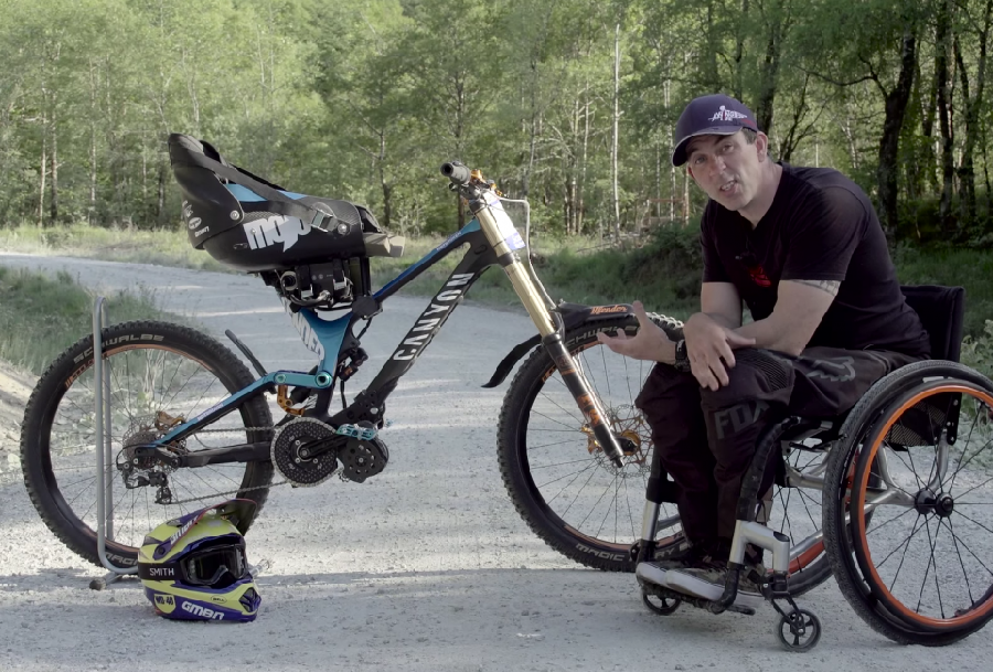 Martyn Ashton’s was once a world champion trials mountain bike rider. Now one of his greatest achievements is stay active in a sport he loves after the 2013 crash that left him paralyzed below the waist. -VeloNews.com