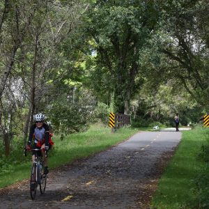 Root River Trail is open once again from flooding last week.