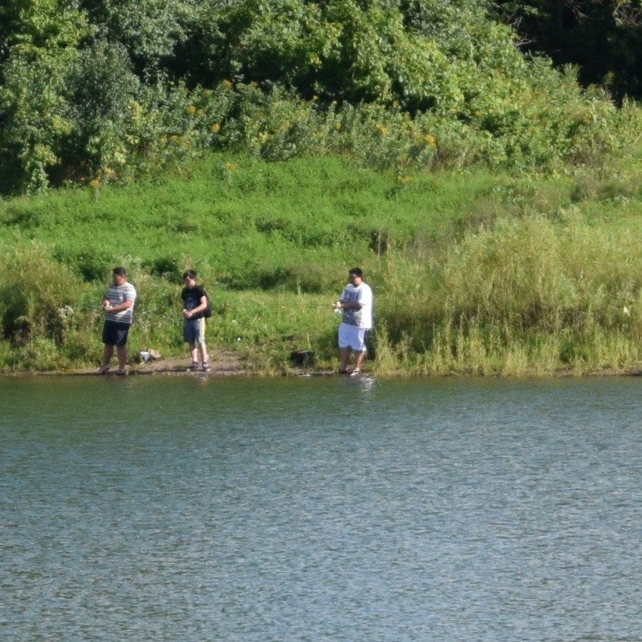 By bike or car, Twin Cities trout fishing on Cenaiko Lake is fun.