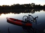 Pedal, then Paddle Gateway's Rice Creek Chain of Lakes with canoe and kayak rentals at the Wargo Nature Center.