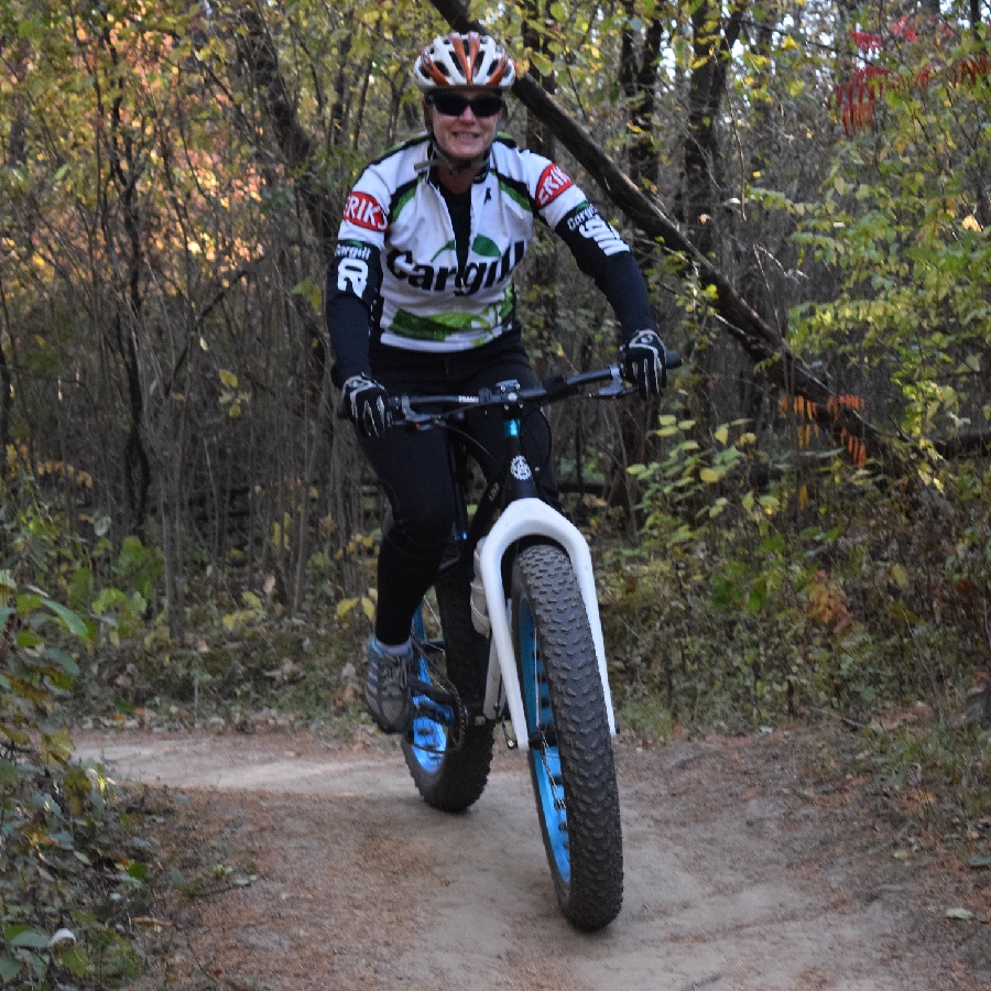 Fat bikes are becoming popular on mountain bike trails throughout the year. 