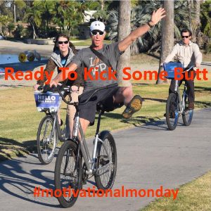 This Motivation Monday cyclist demonstrates his enthusiasm as he attend the Bike Tourism Conference, held in San Diego, CA last year.