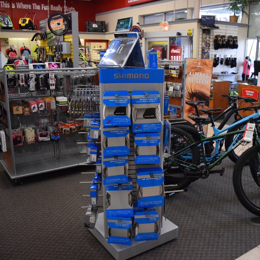 A good bike shop will have a large assortment of cycling accessories and other essentials to make your #nextbikeadventure memorable.