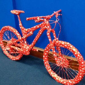 Wacky Saturday time again, any ideas as to what this gift could be? What a very creative way to wrap something. When buying a bike as a gift, please make sure you properly fit it to the person riding.