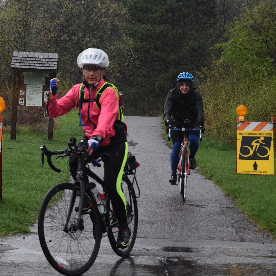 The Minnesota Ironman is the kickoff event for cyclists, rain or shine bragging rights are guaranteed.