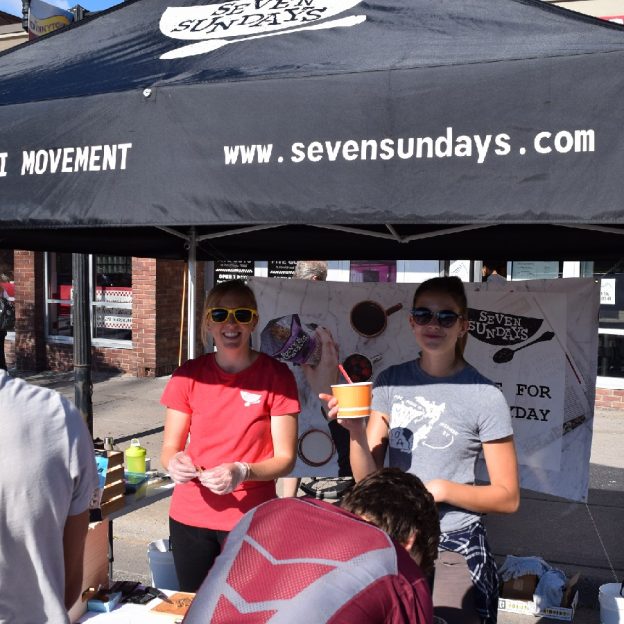 We're still embracing this cold weather, looking back to this past summer with SevenSundays, a locally owned Muesli packaging company here in Minneapolis.