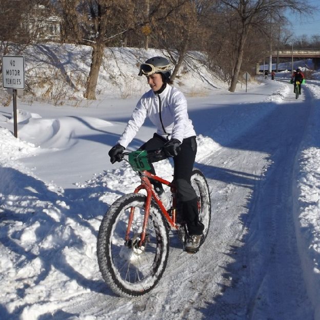 A growing number of cyclists see a winter commute as another opportunity to be more environmentally friendly .