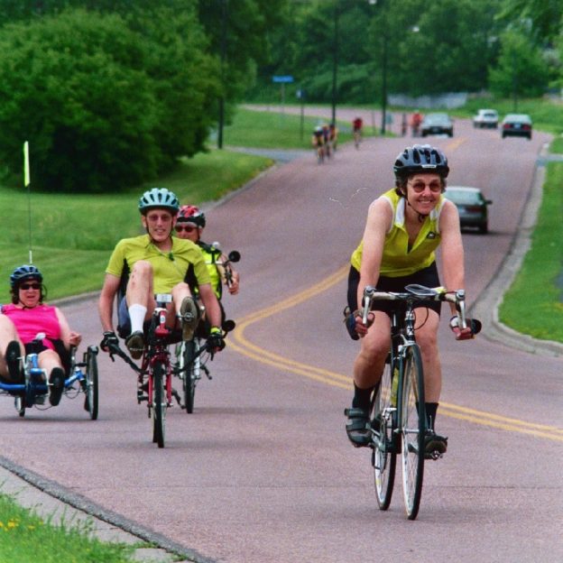 It's Miles of Smiles Saturday and this Saturday we're featuring this happy group out on the road. Send your smiling pics to steph@havefunbiking.com.