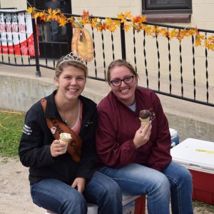 Who said it's too cold to have some ice cream?