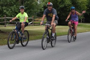 Waconia is a family friendly bike destination a few minutes west of Minneapolis.