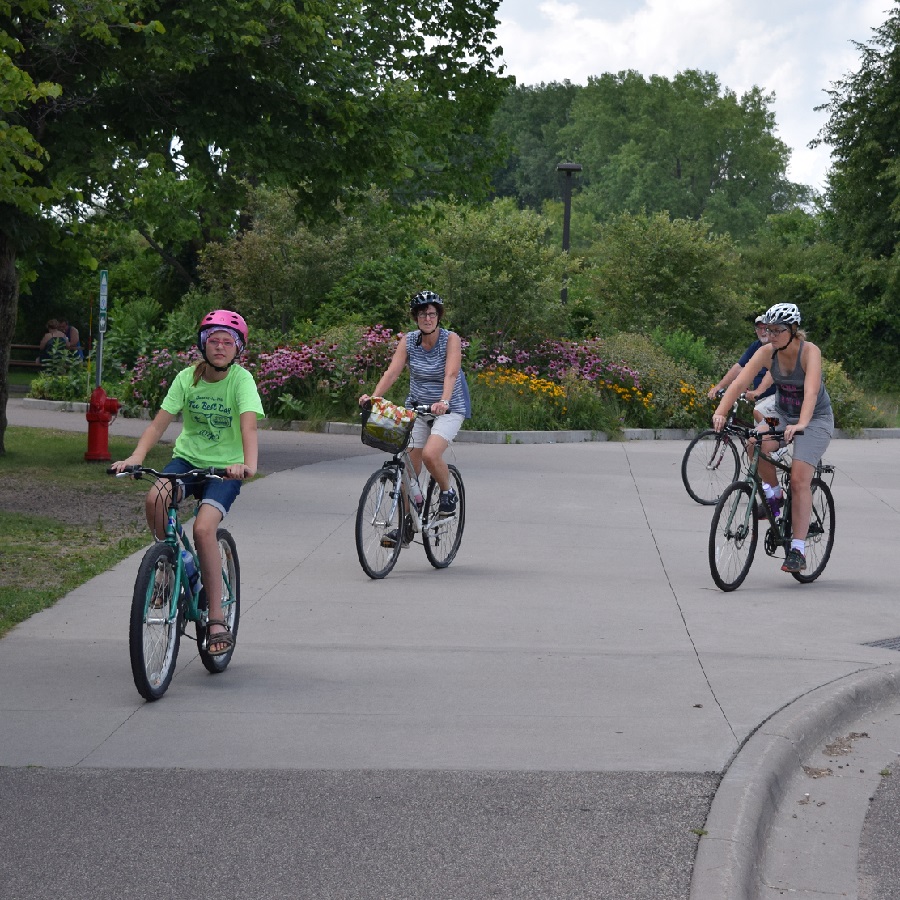 A great destination for the whole family riding the trails and bike friendly roads in the Twin Cities Gateway.