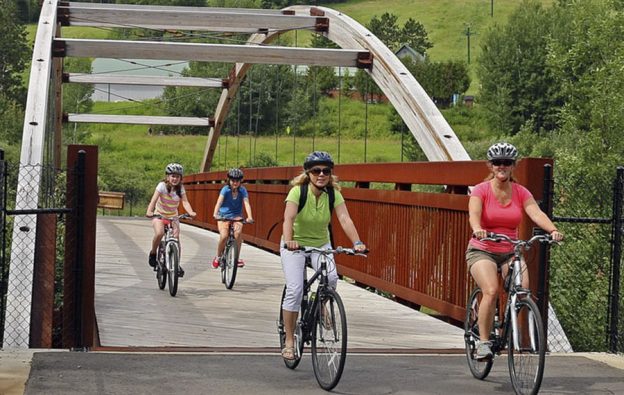 From Giants Ridge, the Mesabi Trail Towns offers history and great biking adventures.