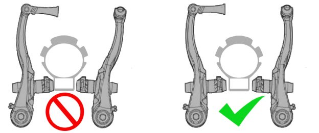 How to Adjust Your V-Brakes for More Control and Safety - Centering 624x261