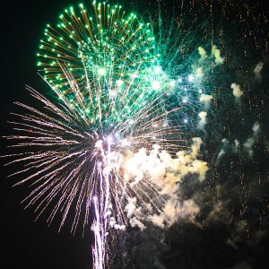 Some of the spectacular fireworks at the Coon Rapids 4 of July Celebration.