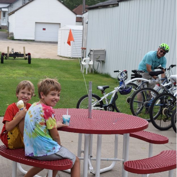 Its Ice Cream Smiles Sunday! So pump up the tires and plan your #NextBikeAdventure with a stop at your favorite ice cream shop.