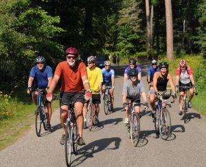 The Tour de Pines, this Saturday is a great place to meet new friends at the Headwaters of the Mississippi.