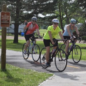 The trails are scenic and fun in Minnesota's Hometown feel community, Hutchinson.