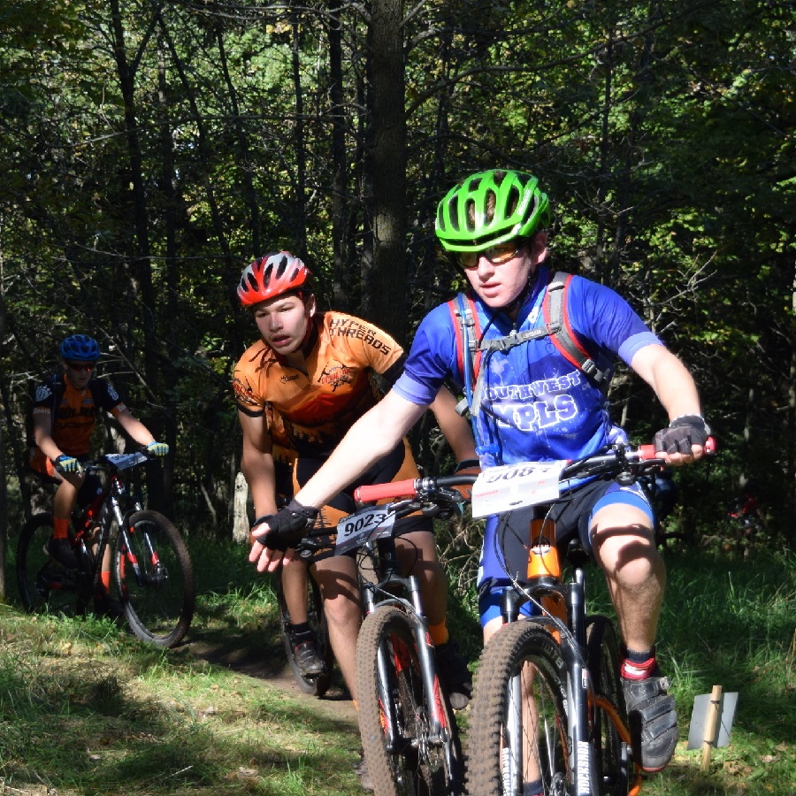 Riding out on the Jail Trail is one of several mountain biking options in Granite Country.