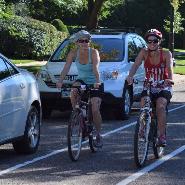 Bicycles and cars