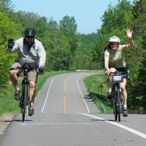 Picture yourself riding the Mississippi River Trail (MRT) through the wilds of Minnesota, pedaling America's famous 3,000 mile bike system