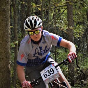 Fond memories for this young mountain biker on the Jail Trail competing on the Mankato High School team of the Minnesota High School Cycling League.