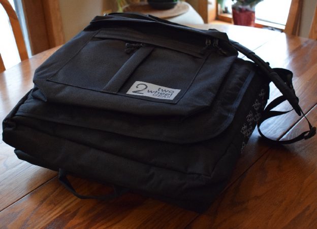 A garment pannier that will keep clothes presentable on the ride