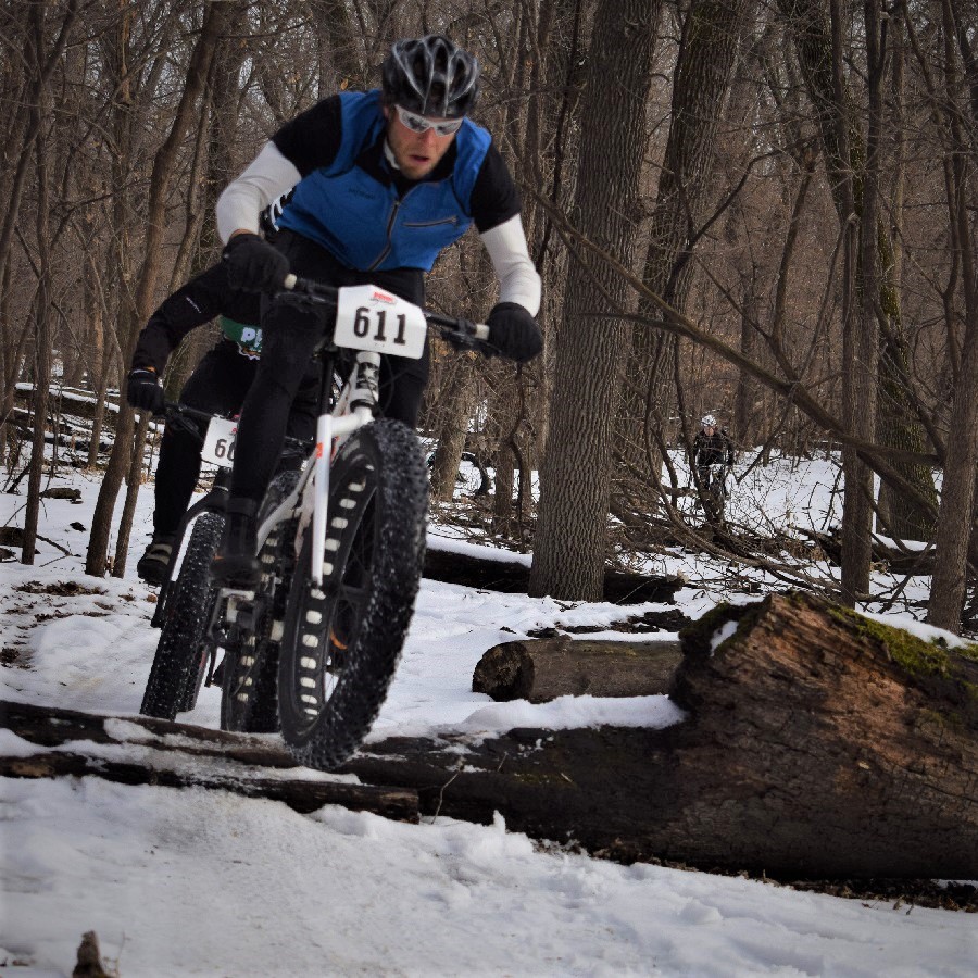As we plow through more snow, a bike pic to remember! This wheelie Wednesday or Hump Day, take a chance like this dude riding the MN River Bottoms, in Bloomington.