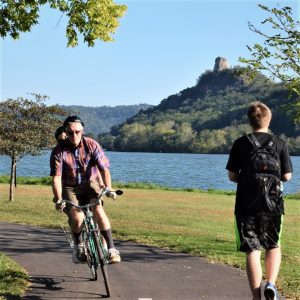 During bike month and any time of the year Winona is a fun place to visit with a bike.