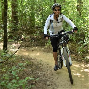 The new Lakeville mountain bike course is fun for the whole family.