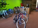 Brown's Bicycles service area/teaching center