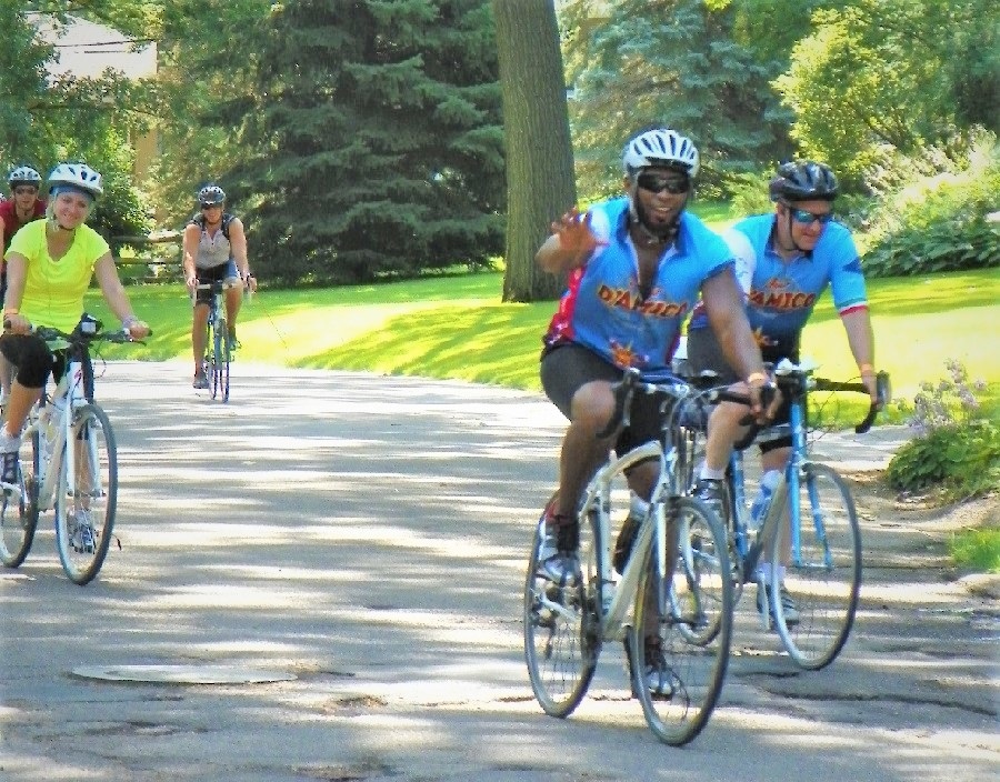 If you are in the Twin Cities, what a fun way to spend the early part of your 4th of July, then the Tour D'Amico (TDA) bike ride.