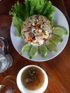 Beautiful presentation & delicious breakfast Cambodia style