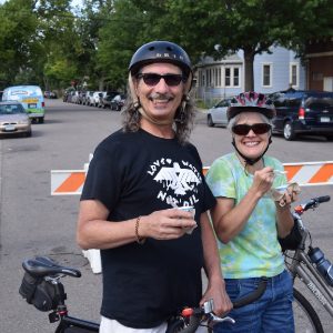On this Bike Pic Sunday, enjoying some Ben & Jerry's Ice cream along the bike route is the right thing to do.