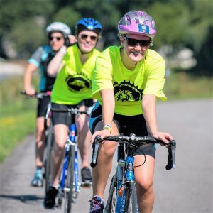 Another team of riders on Chainbreaker 17 to help end cancer. Photo by TMB Images