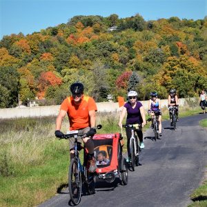 The whole family will like the scenery along the Minnesota River Valley.