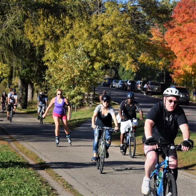 This Saturday, thousands of people will explore parks and public lands by bicycle as part of the 3rd annual 'Bike Your Park Day'. Nearly 5,000 participants have already registered over 500 rides in 47 U.S. states, including Iowa and Minnesota. See events scheduled or plan your own ride to a park.