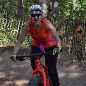 A bike pic to remember! This photo was taken earlier this fall at the West Lake Marion Mountain Bike Park, in Lakeville, MN. 