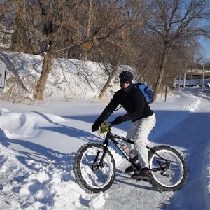 This Bike Pic Thursday, it's time to get excited with more snow in the forcast this weekend and Global Fat Tire Day, this Saturday, December 1st. Stop by your local shop and see what they have going or look here for events in the upper Midwest.