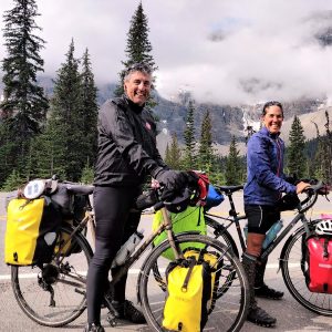 Beginning from their hometown, #crazyparentsonbikes rode from Great Falls, Montana and pedaled to Edmonton for their annual unsupported bike trip.
