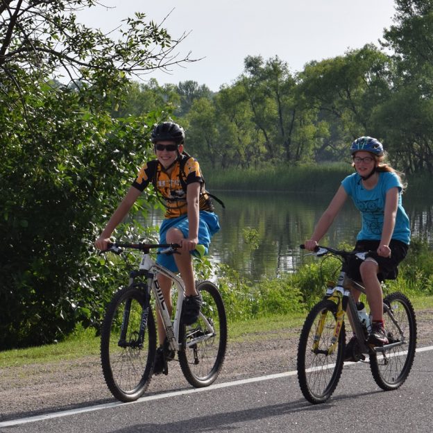 The Lino Lakes 10-mile bike loop is a true Minnesota experience