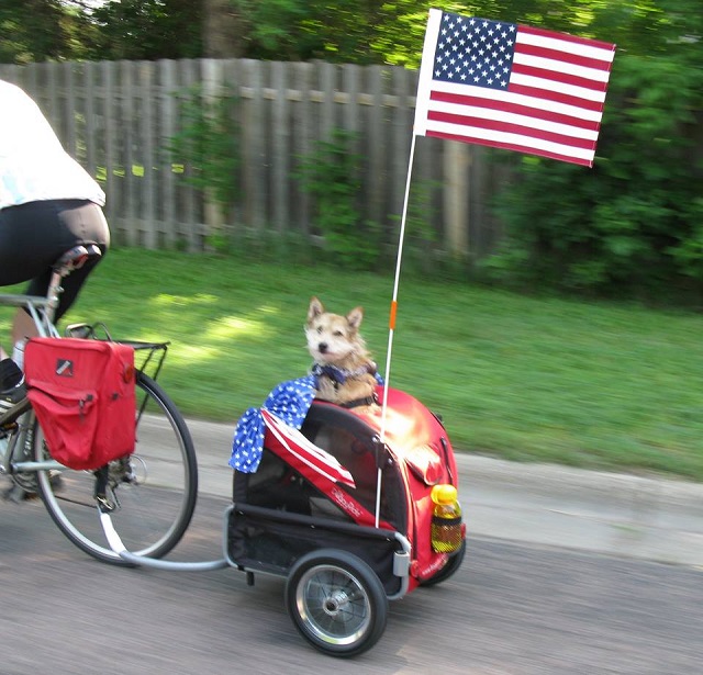 Bike Pic July 4, it’s Friday, and the humidity returns