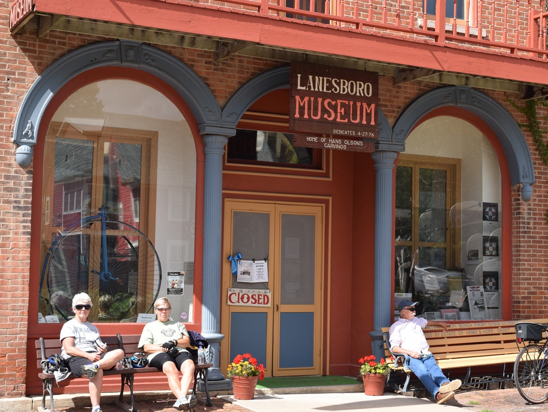 When in Bluff Country experience Lanesboro’s Talking Trail
