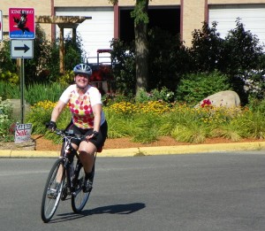 The snow is gone, replaced by rain showers that brings spring flowers and many bike events.