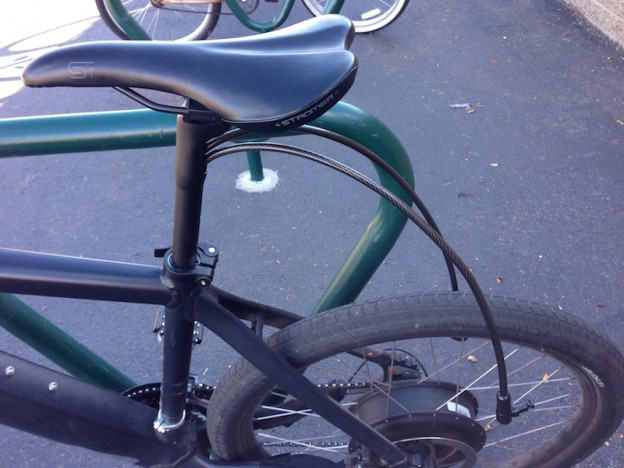 bicycle seat lock