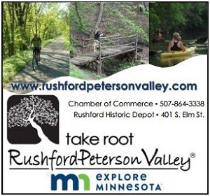 Rushford Peterson Valley ad